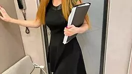 Young Teacher's Brazen Classroom Fuck