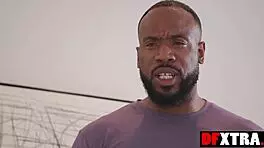 Petite Blonde Emma Rosie Has to Interracial Fuck an Anal Lover Guy's BBC