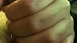 Young Guy MASTURBATES His BIG MONSTER COCK Until CUM BLASTS Everywhere in Casual Solo Fun.