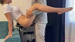 Neighbor Fucks Tight Pussy Cum