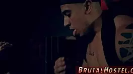 Bound mates endure hardcore fingering first time