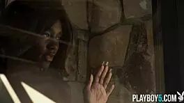 I, black teen model victoria antoinette, expose my luscious chocolate body