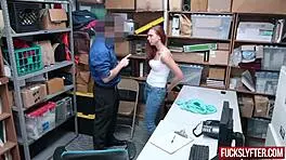 Ornella Morgan Steals Merchandise, Gets Intense Fuck By Officer