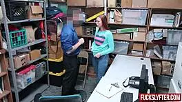 Ornella Morgan Steals Merchandise, Gets Intense Fuck By Officer