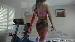 Makayla Cox Intensely Rides Trainer Rome Major