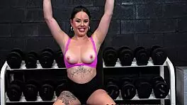 bodacious personal trainer madalina moon cum with method of success