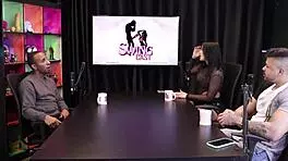 Compilation of top official black in chat with Tifany swing cast - part 1 watch on sheer red