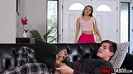 i and my couple masturbated b4 rough sex, enjoyed blowjob n pussy lickin, so teen kimmy kimm loved it