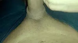 Masturbating this big cock without stopping