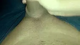 Masturbating this big cock without stopping