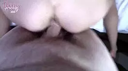 hey allie addison is babysitting and ends up fucking her boss seth brogan with deepthroat and creampie action