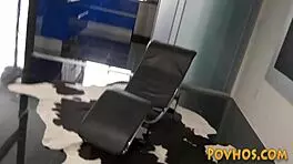 Brunette Teen Rides Cock Hard