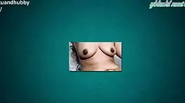 Muslim Arabic Hot Wife Presses Boobs 😍