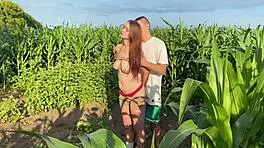 'Fuck me roughly in the corn field,' begs the multiorgasmic babe.