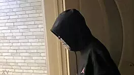 'Oh no, a trap!' exclaims the sexy thief, then fucked hard.