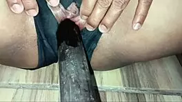 Amateur couple's intriguing sex