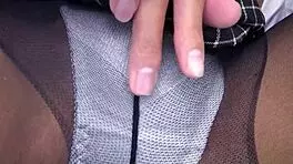 skinny japanese teen chats during standing creampie fuck at uncensored jav casting