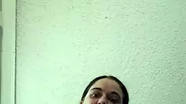 Emy angel caresses petite pussy