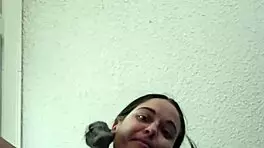 Emy angel caresses petite pussy