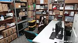 Hot Thief Pays Off Using Her Pussy And Gets Railed