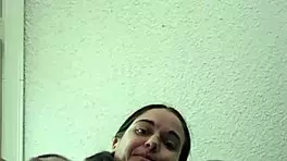 Emy angel caresses petite pussy