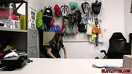 Mira Monroe Passionately Sucks Officer's Impressive Cock