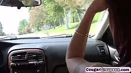 Three Mature Whores Demand Cunt Fucking From Young Stud!