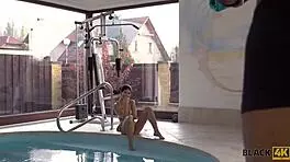 black4k muscular black coach satisfies all dirty needs of teen 18+ babe 😏