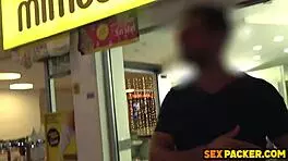 public street pickup of mexican latina with big ass pov 😏