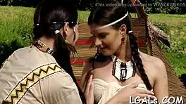 Sex toy playing with legal age teen girls.