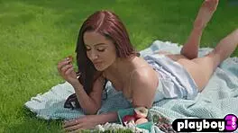 Petite Latina Girl Poses Outdoors With Stunning Body