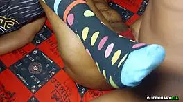 I Shared The Bed With My Sexy Stepsis She Caught Me Masturbating