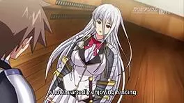 Brunhilde Academy Girl Knight And Pure White Panty