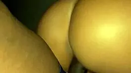 Cute Brunette Rides Big Fat Cock Creampie