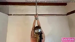 Crazy Husband Writes on Kinky Body!