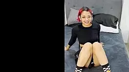 emily the goth teen shares her first video