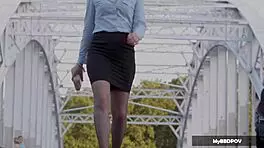 naughty lesbian boss kitana lure fucks her accountant lucy heart in office