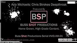 Check out Aria Michaels' deepthroat blowjob in hardcore preview