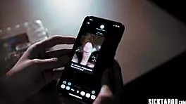 Sexy Petite Teen Kyler Quinn Masturbates Before Blowjob with Elexis Monroe