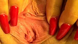 tanned petite girl with conical tits