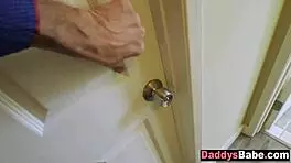 I get angry when my horny stepdaughter sucks me sloppy and deep.