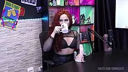 compilados da emy tatuada no papo com tifany swing cast - parte 1 watch on sheer red