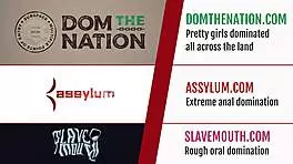 blonde teen endures rough piledriver anal domination with bondage and ass to mouth