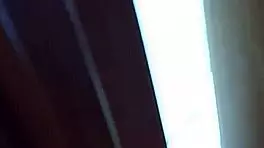 latina babe bathing in shower gets interrupted