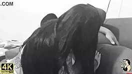 Tattooed Redhead Blowjob Makes Fan Cum Instantly