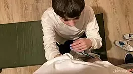 teen beauty alisa gives the best blowjob to her big-dicked bf dorian