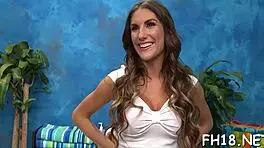 Clip Massage with Fucking and Blowjob