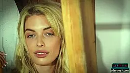 Sexy Canadian Blonde Katie Jean Solo Softcore Striptease Video With Playboy!