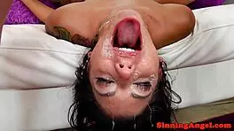 Latina Teen Deepthroats Dick!