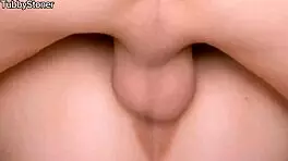 Squirting On His Big Cock!